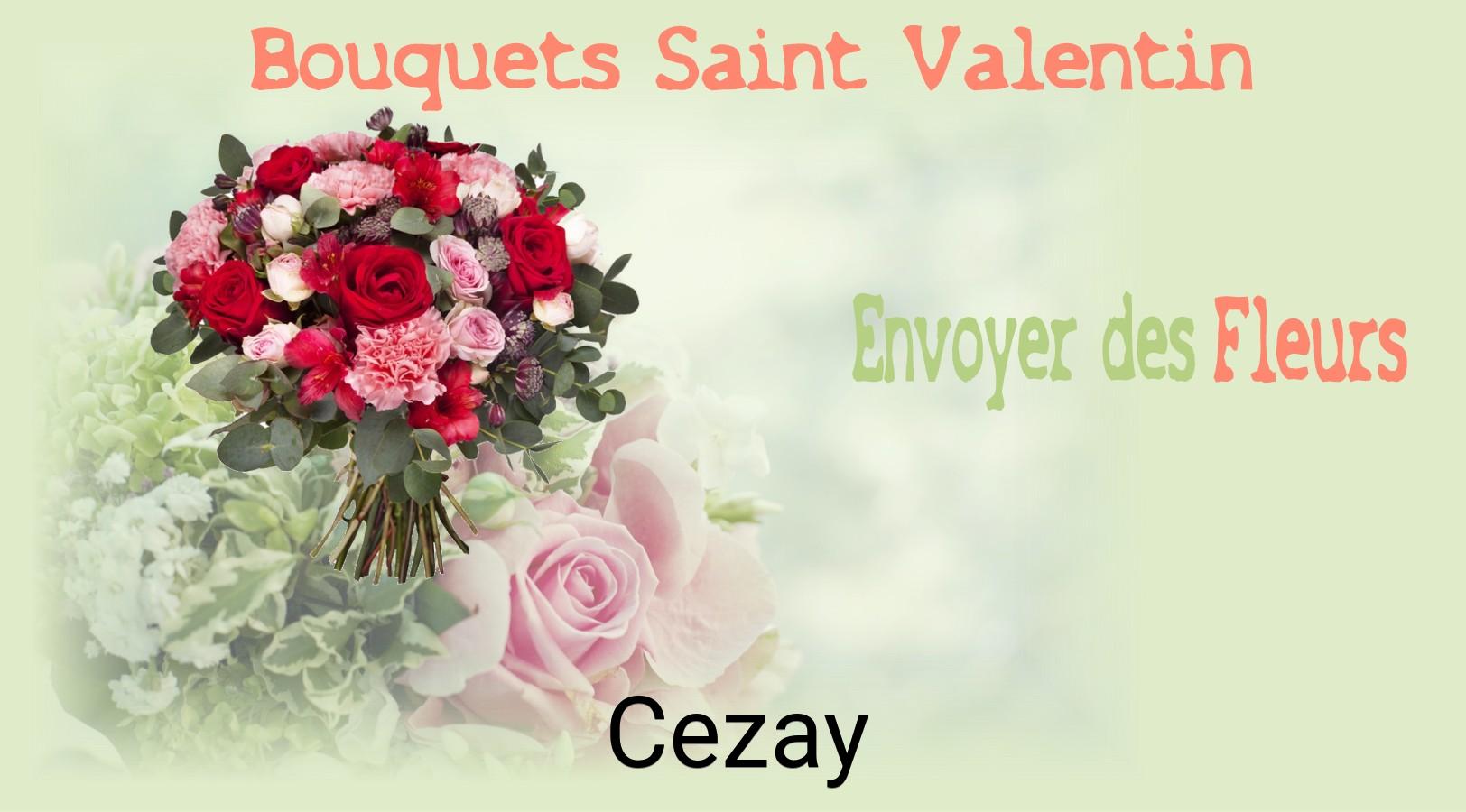 Roses de Saint-Valentin livrées à Cezay