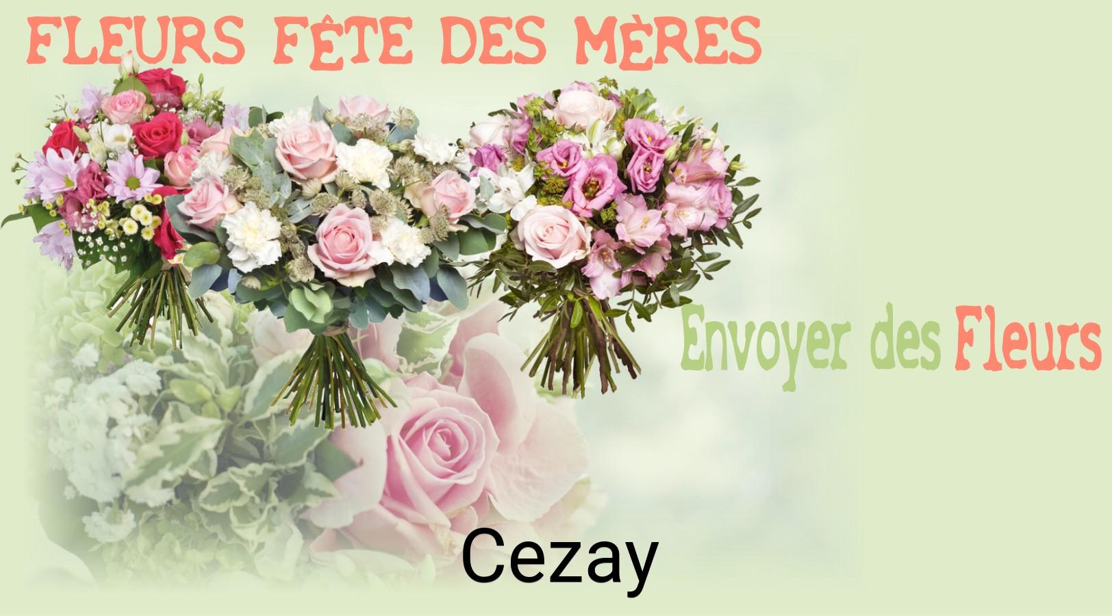 Bouquet de Fête des Mères livré à Cezay